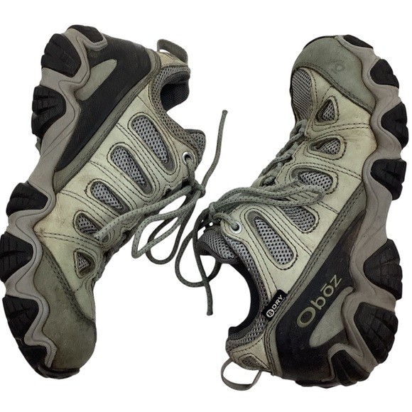 OBOZ Sawtooth ll B Dry Waterproof Leather Hiking Boots - Picture 3 of 10